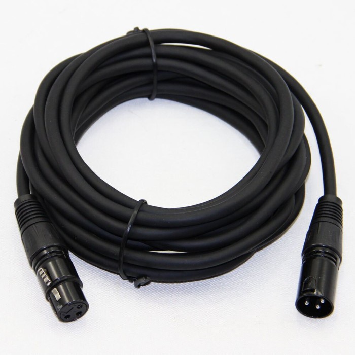 Kabel Audio Mic Karoke XLR Male to Female OFC Shielded Banyak Ukuran