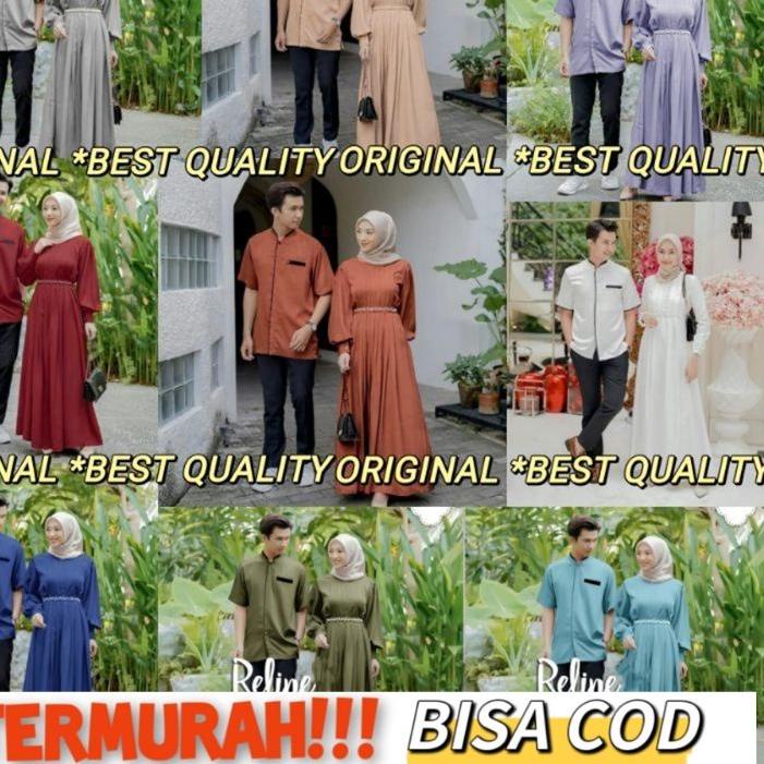12.12 HARGA GROSIR COUPLE PARTY DRESS / BAJU KONDANGAN KAPEL CAPLE / CP Reline - cp/ UV/ GAMIS DAN K