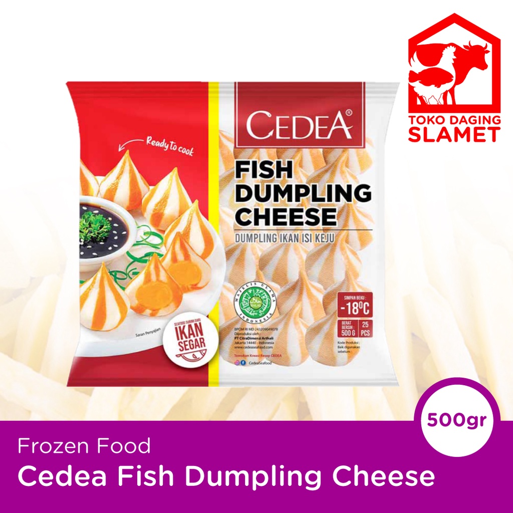 

Cedea Fish Dumpling Cheese 500gr