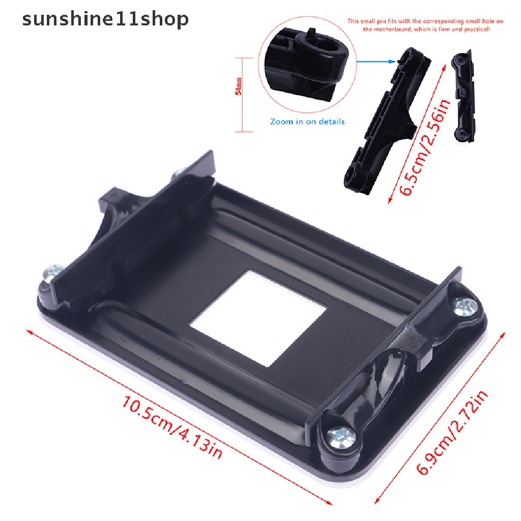 Sho Dudukan Heatsink CPU AMD AM4 Pendingin Heatsink Radiator Socket Backplate N