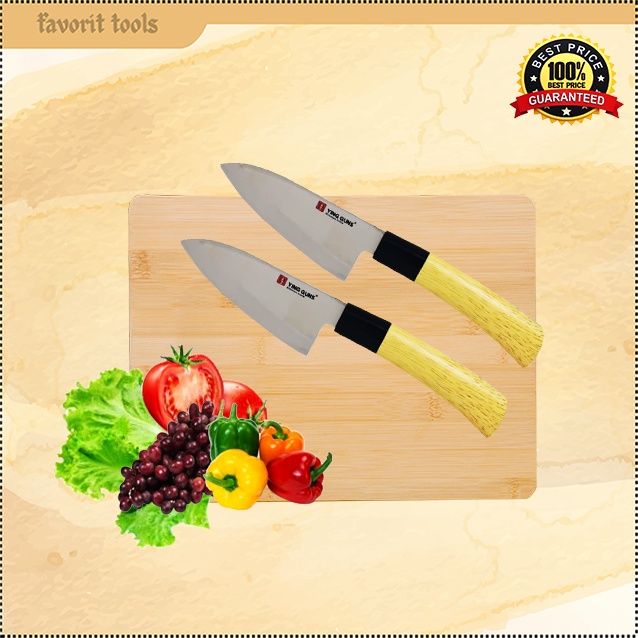 Pisau Ying Guns 1025 Stainless Steel Kitchen Knife