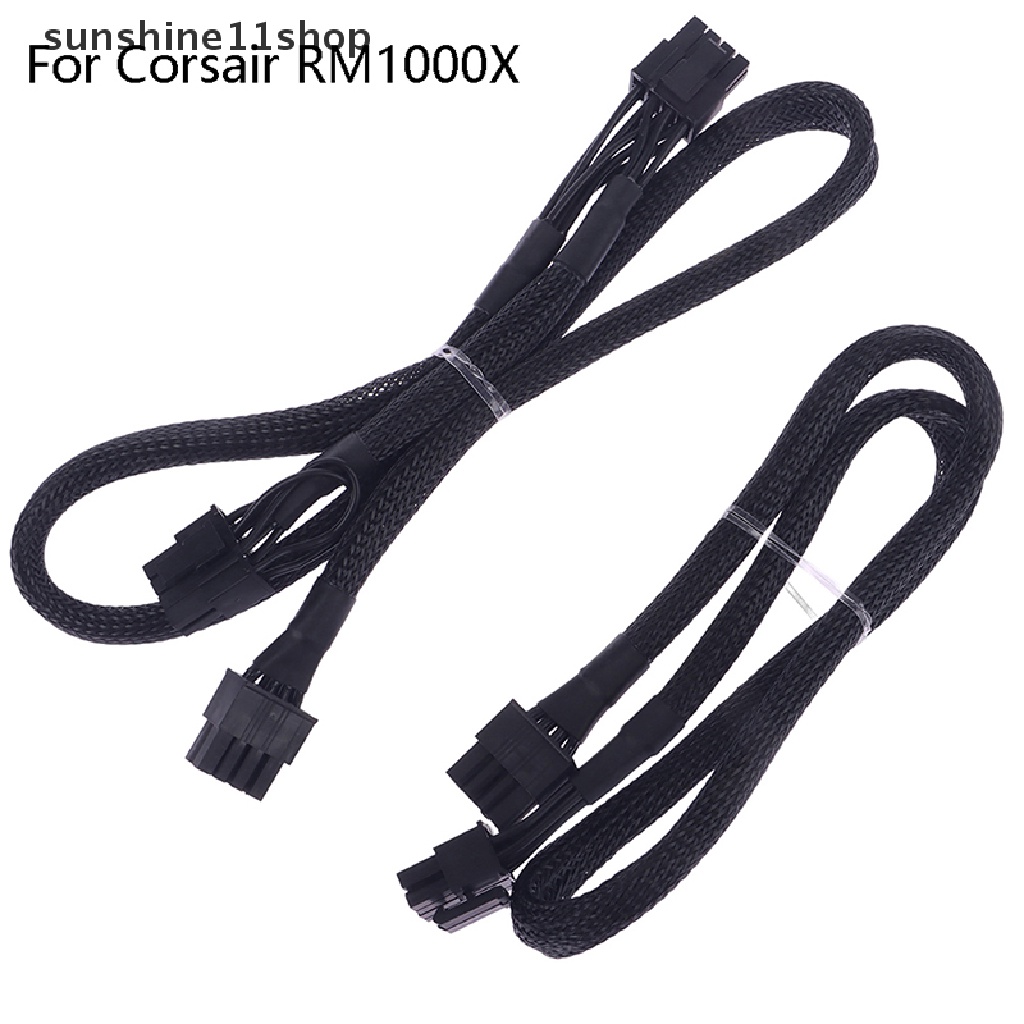 Sho 18AWG PCI-E Kabel Modular 8pin Untuk Corsair RM550X RM650X RM750X RM850X RM1000X N