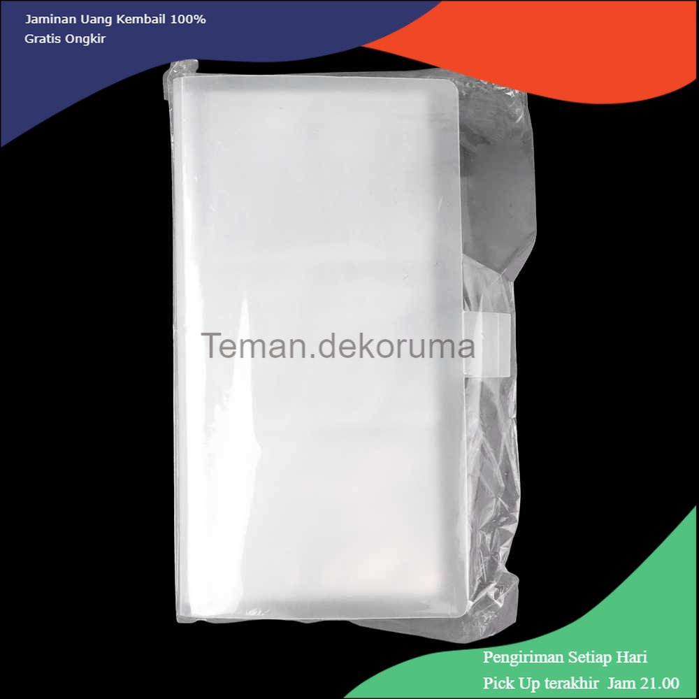 TD- TMP LIRUI Tempat Aksesoris Perhiasan Plastik Zipper Anti Oksidasi 42 Slots - LI24