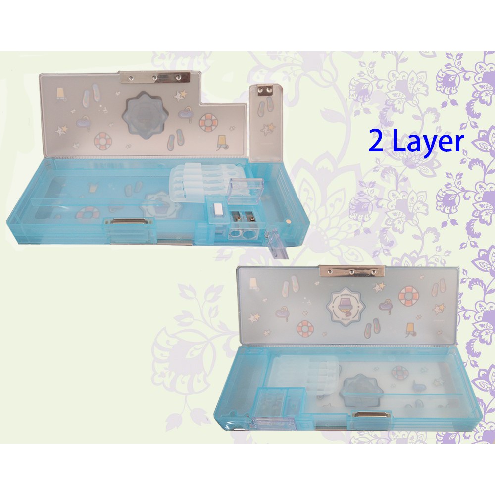 

Terlaris ✨ -Tempat pensil magnet Kartun Pencil Box Cartoons 35127-24- 2.2.23