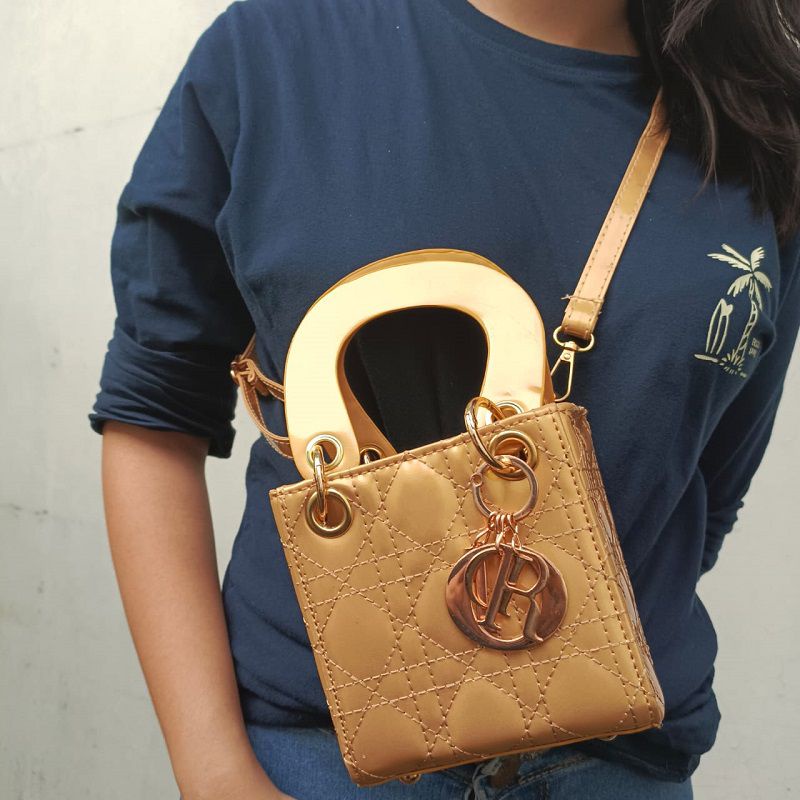 [COD] 61149 Tas Wanita Import Micro Lady Selempang