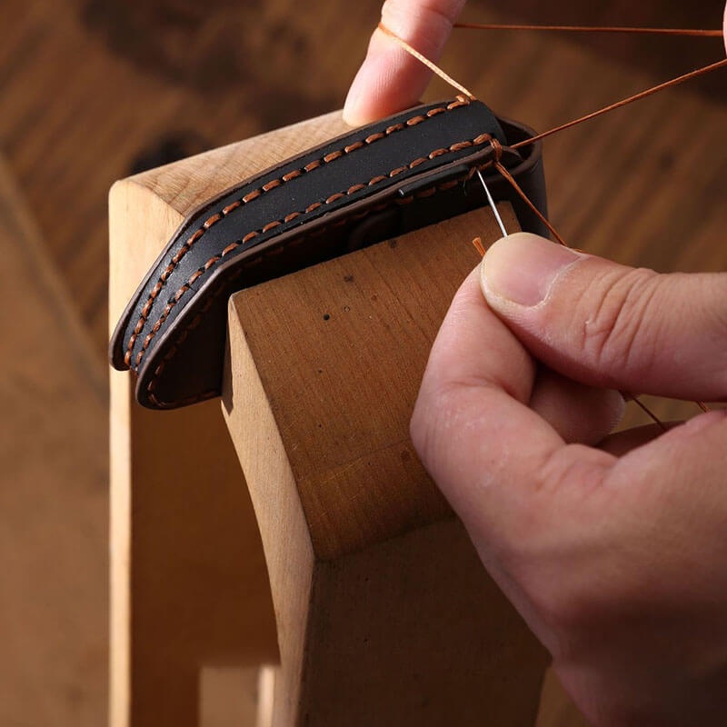 [Tersedia] Kulit Mewah Handmade Smart Remote Case Kunci Mobil Cover Shell Untuk KIA 2022kalmari Pelindung Kunci Holder Fob Aksesoris