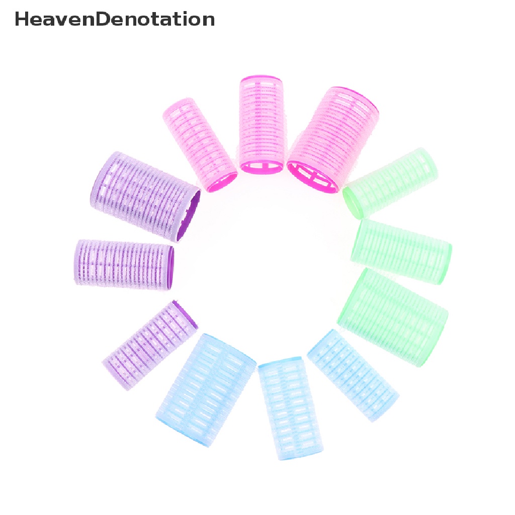 [HeavenDenotation] 1pcs Poni Penjepit Rambut Klip Roller Gelombang Curl Air Bangs Hairstyle DIY Salon HDV