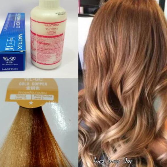 ▲ Matrix Wonder Light Gold Copper WL-GC 90 ml oxidan 135 ml ♟