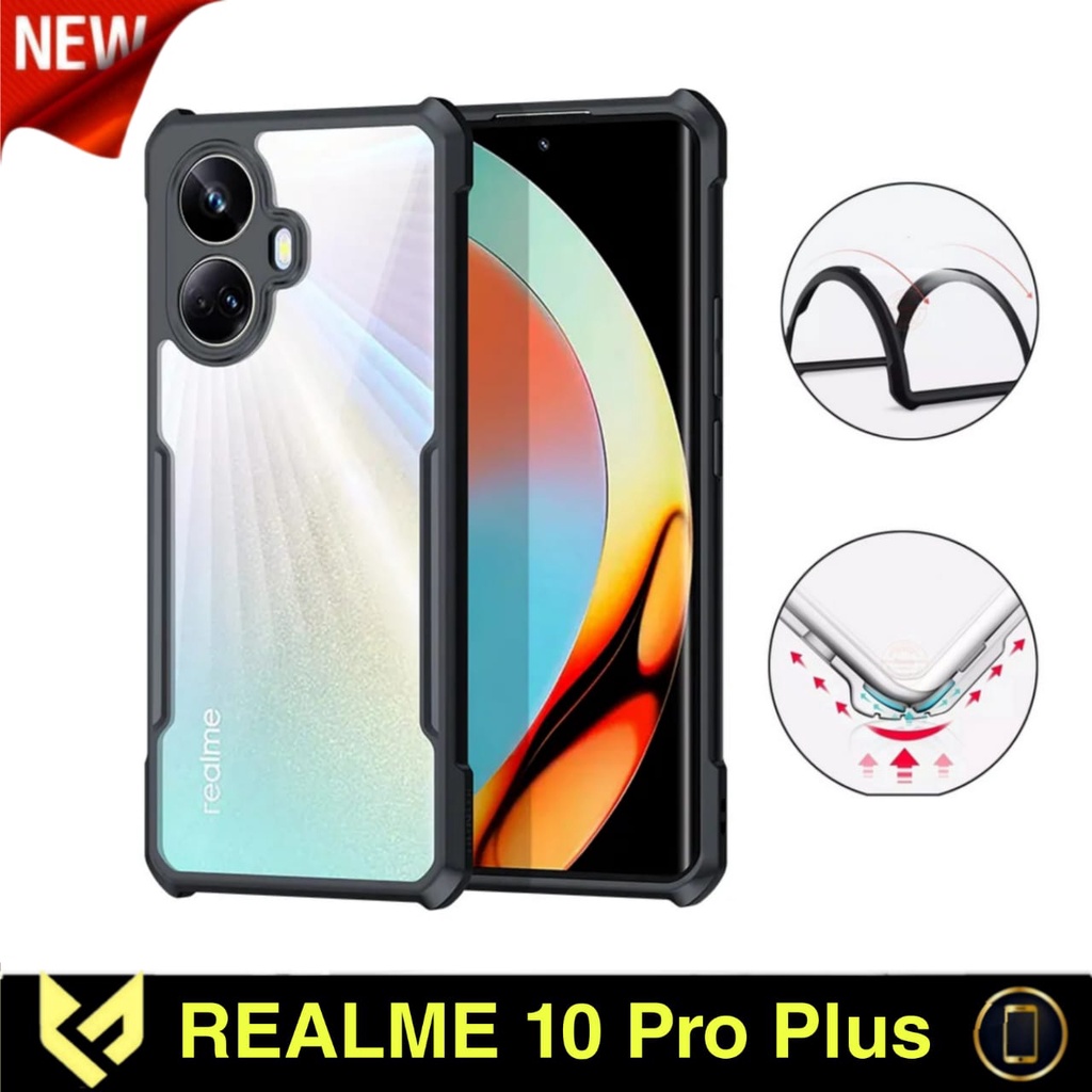 Promo Case For REALME 10 PRO PLUS Case Fusion Shockproof Premium Protek Camera - Fids Stor