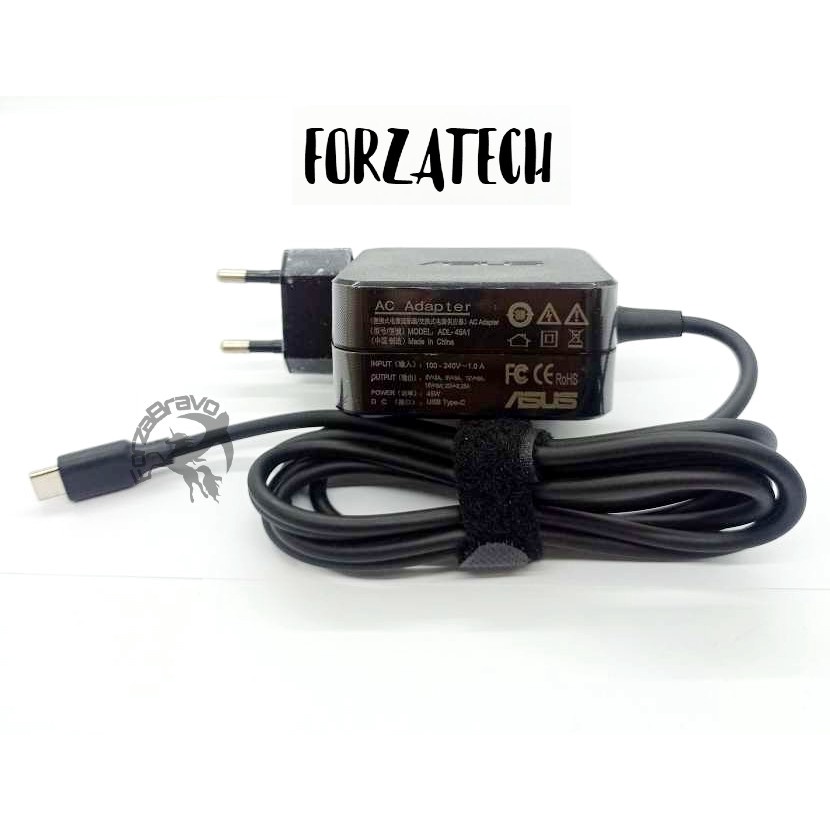 Adaptor Charger CASAN ASUS 20V 3.25A / 5V3A / 15V 3A / 12V 3A TYPE UCB C ORIGINAL