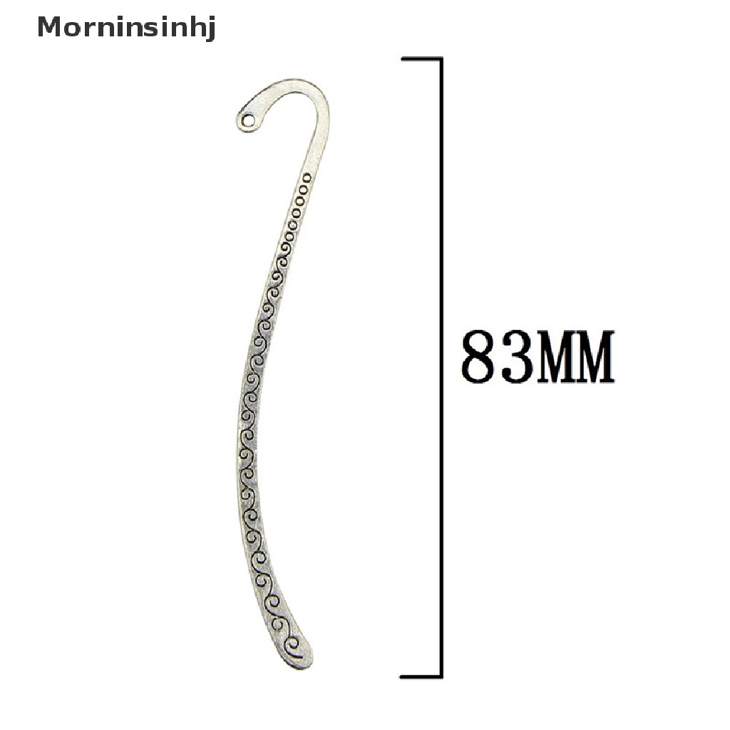 Mornin Bookmark Vintage Silver Book Mark Label Read Maker Hadiah Penanda Buku Stationery id