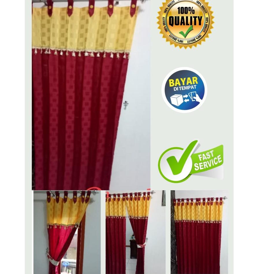 ✥ Gorden Pintu / Gorden Jendela / Gorden Pintu Plisket / Gorden Jendela Plisket / Gorden Motif / Gor