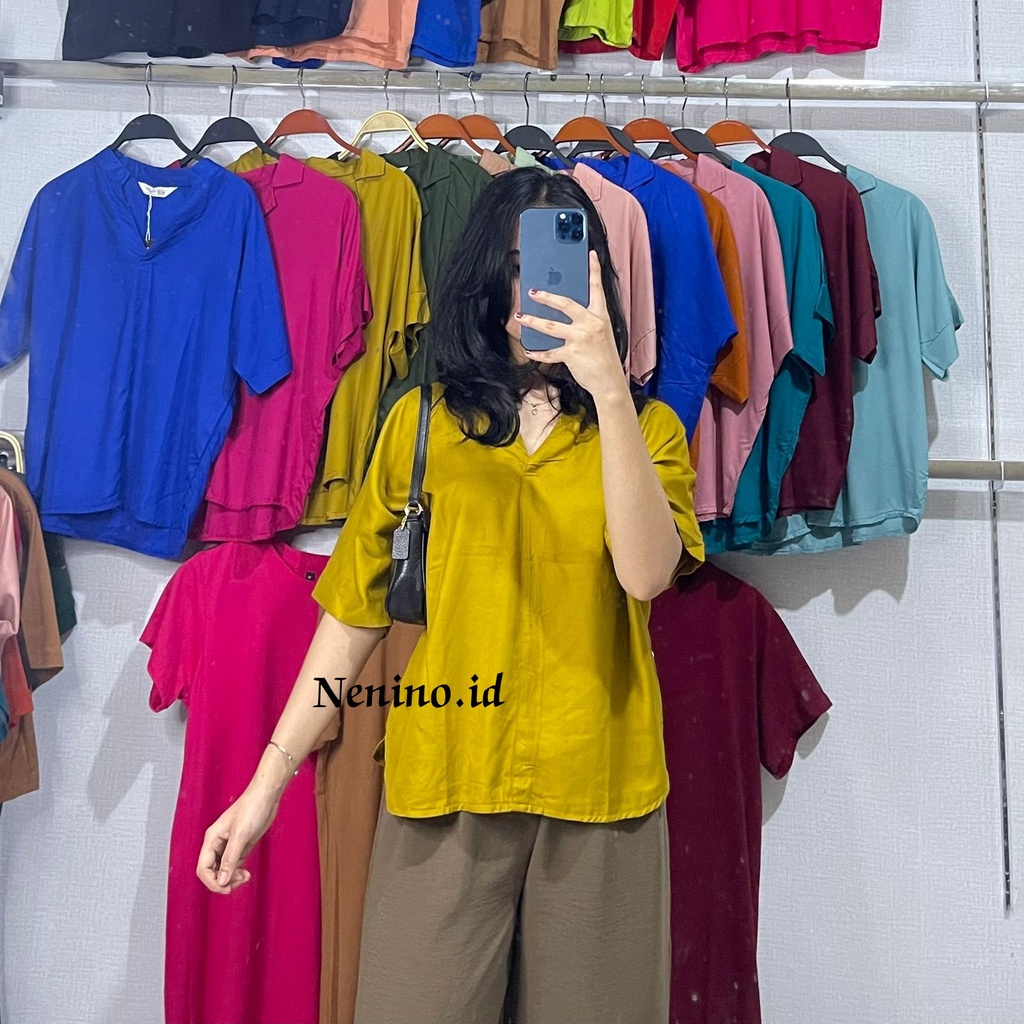 ATASAN WANITA KRAH SHANGHAI TERBARU/KEMEJA SHANGHAI KRKINIAN