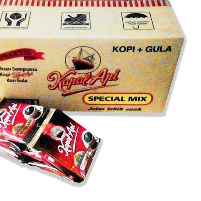 

➻ KOPI KAPAL API SPECIAL MIX 25 gr KOPI ( DUS = 120 pc ) ➮