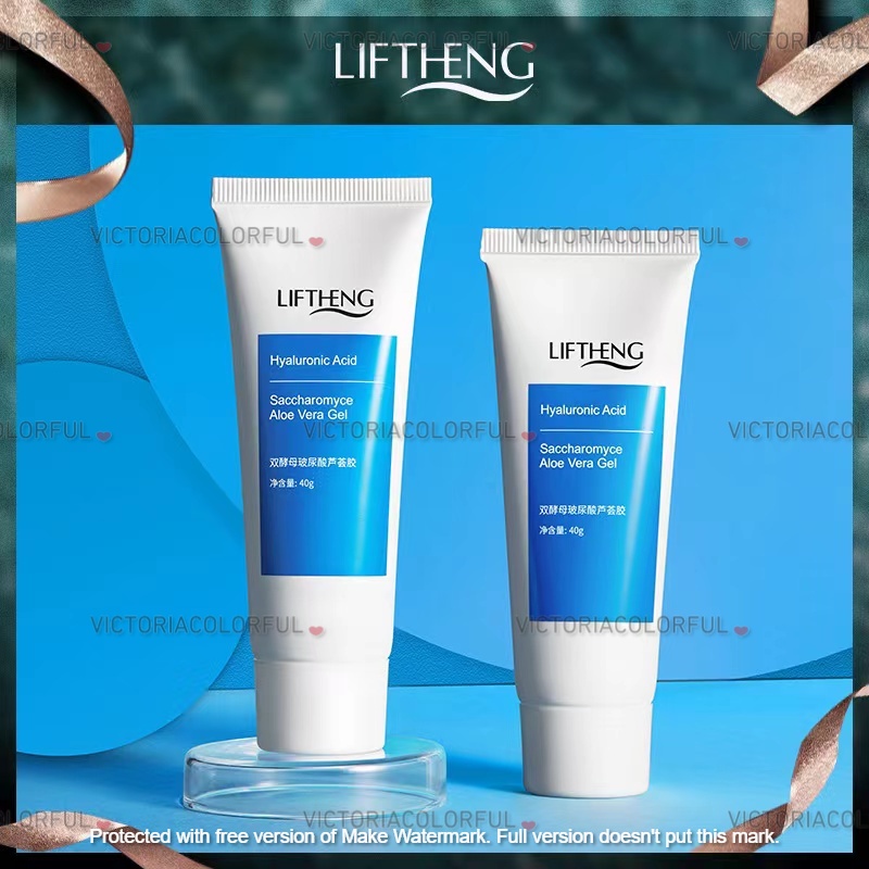 LIFTHENG Hyaluronic Acid Saccharomyce Aloevera Gel Pelembap Wajah