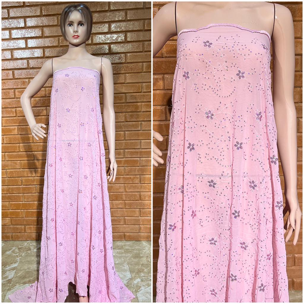 Kain sari india/bahan sari india/ cocok untuk baju Punjabi,dan sari India TERBARU