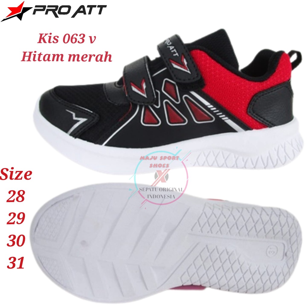 PRO ATT KIS 063 V -  sepatu sneaker anak-anak perekat original