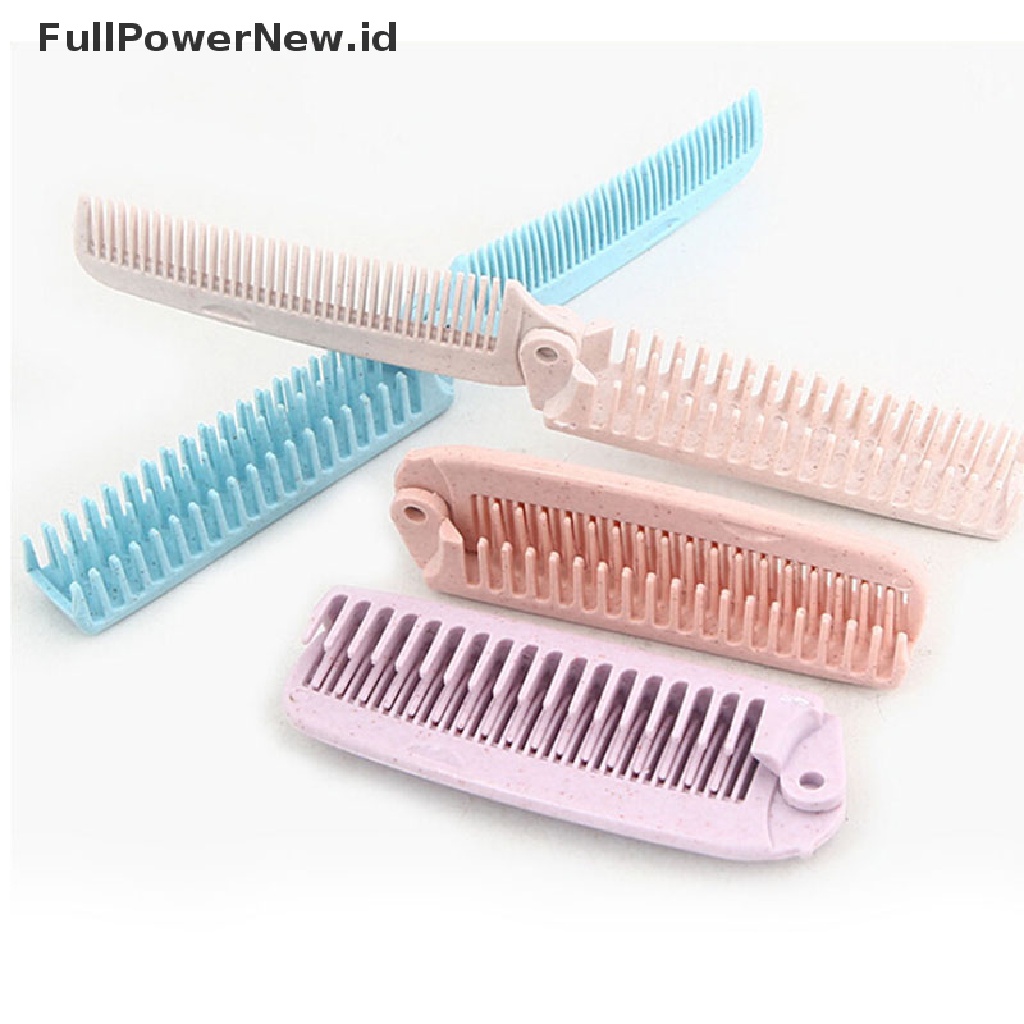 Power hairdressing Sisir Lipat portable Sikat Rambut Saku travel Sisir anti Statis ID