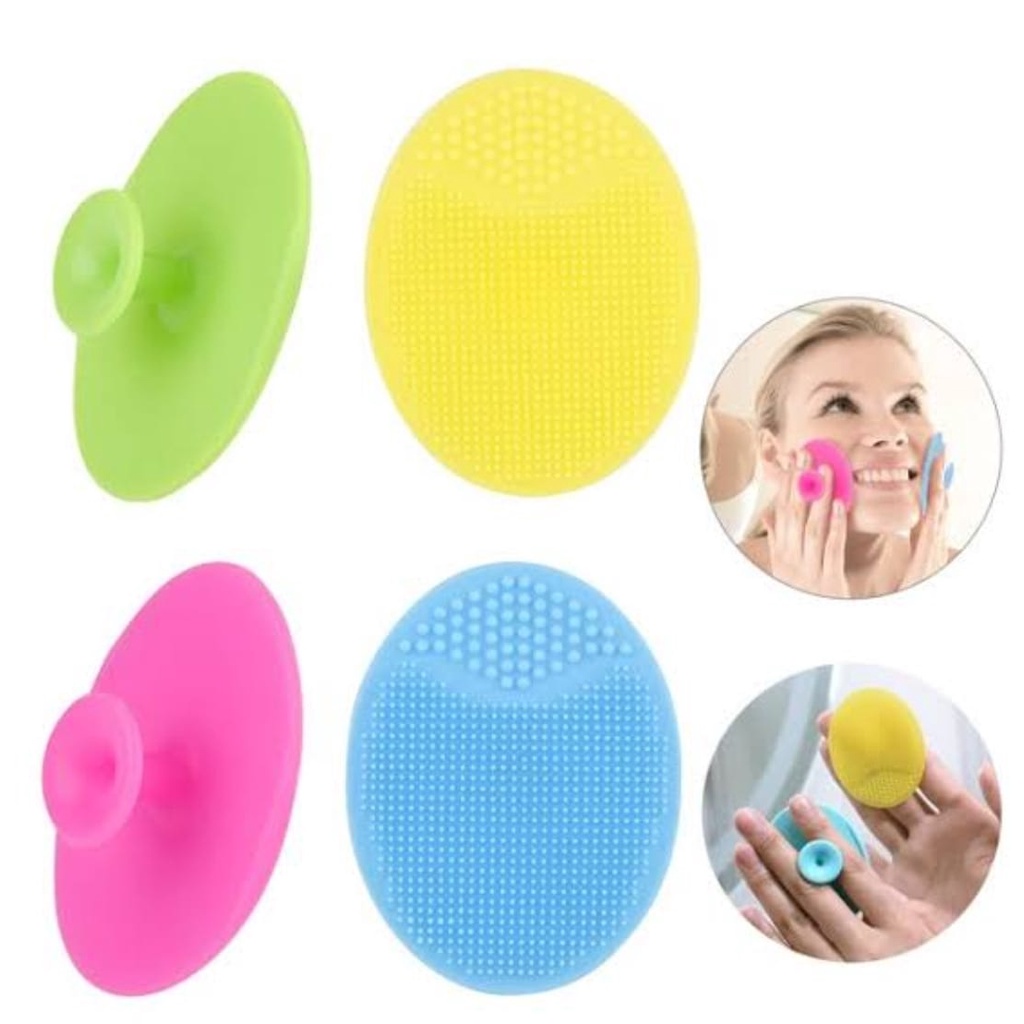 ⭐️𝐈𝐇𝐒 𝟖𝟎𝟕 𝐋𝐚𝐦𝐩𝐮𝐧𝐠⭐️Sikat Pembersih Wajah Silikon Face Facial Cleaning Pad Brush