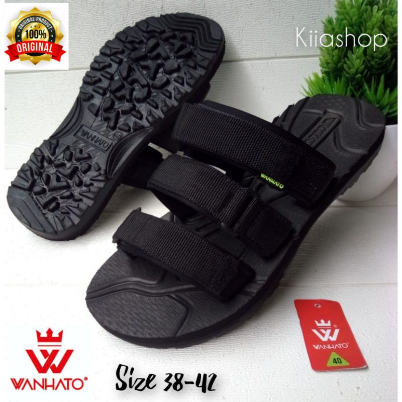 Sandal Gunung Pria Wanhato /Sandal Pria Ban 3  wanhato/Sandal Selop Pria ban 3 wanhato/Sandal jepit  Gunung Pria