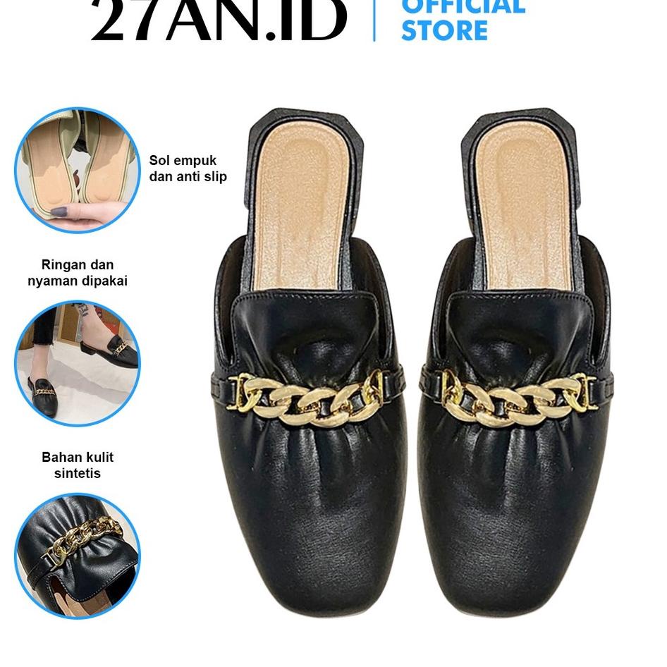 ✨SHOPEE MALL✨ Sepatu Slop Flat Karet Jelly Wanita SP28 Sepatu Sandal Wanita Empuk 