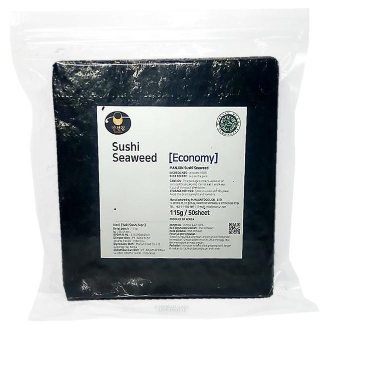 

✦ Manjun Yaki Sushi Nori Ekonomi 115gr 50 Lembar ℮