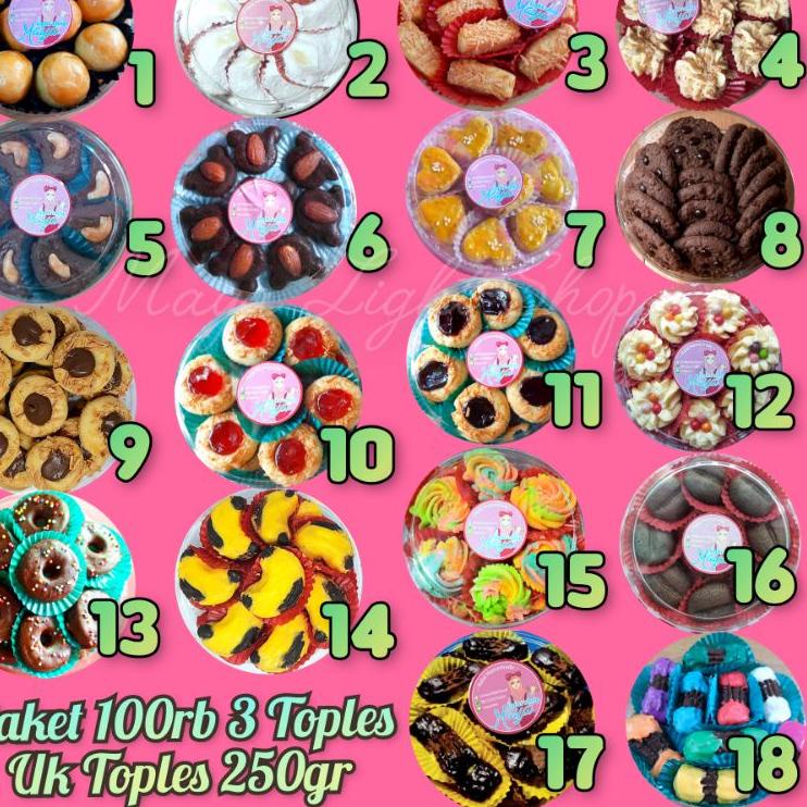 

● Paket 100rb isi 3 toples Hampers parcel lebaran Kue kering kuker nastar kastangel sagu keju gift box parsel idul fitri kue coklat parcel box hampers bingkisan lebaran paket kue lebaran murah paket hemat ⅍