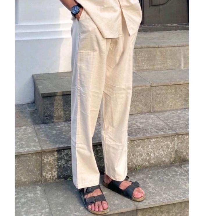 ➣ Celana Panjang Linen Pria/Linen Pants ♠