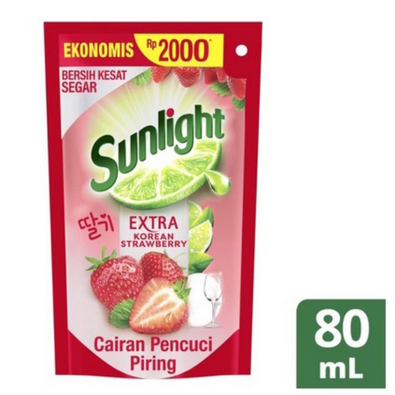 Sunlight strawberry 80ml × 10 pcs