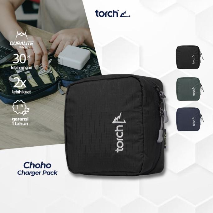 Torch Pouch Kabel Charger Handsfree - Travel Pouch Organizer Choho