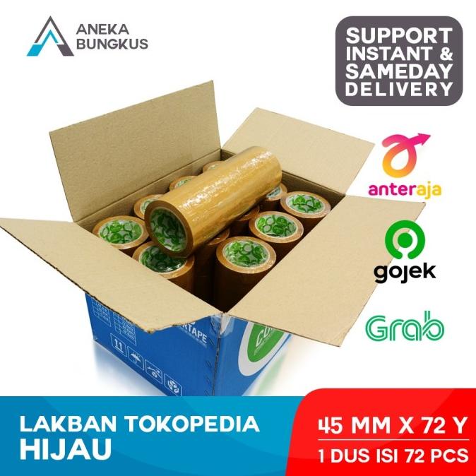 

Lakban Bening / Isolasi Lakban Bening Murah 45mm x 90y Per Dus