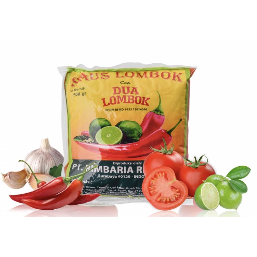 Saus Sambal Bantal Cap Dua Lombok 500gr