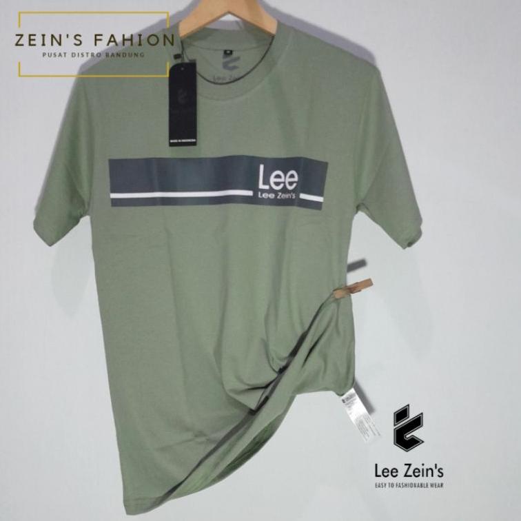 PALING DICARI Original Kaos Lee Zein's Combed 30s lengan pendek