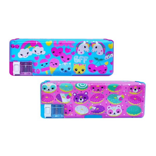 

Terlaris ✨ -KOTAK PENCILCASE / TEMPAT PENSIL MAGNET RAUTAN- 2.2.23