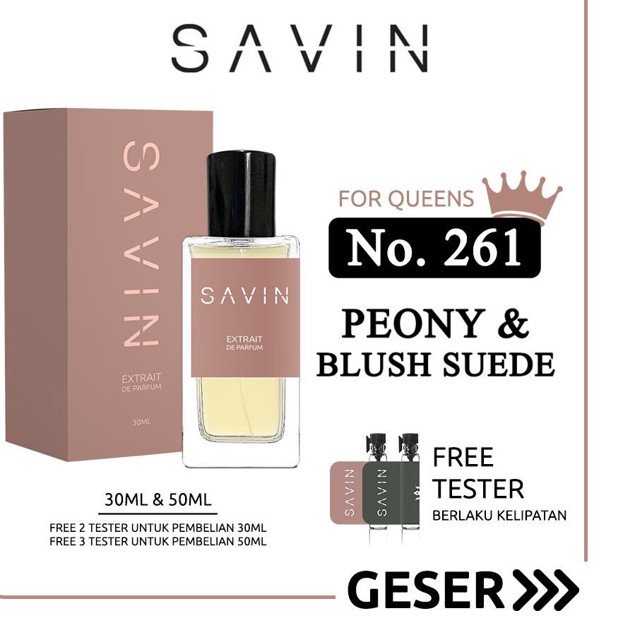 ♪ SAVIN PARFUM No. 261 Peony & Blush Suede ☎