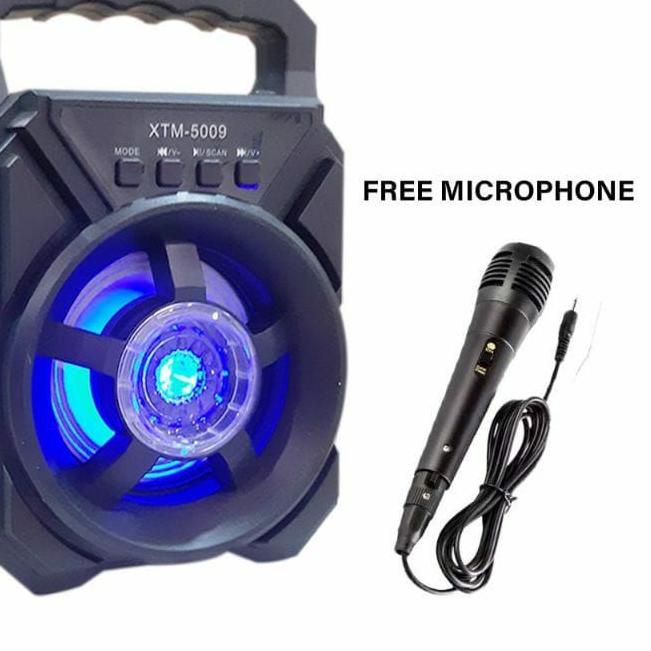 ❅ XTM-5009 Speaker Bluetooth Bonus Mic Wireles Speaker Bluetooth XTM5009 ♜