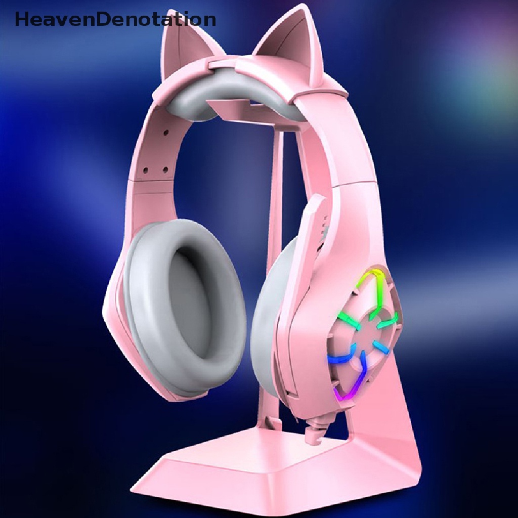 [HeavenDenotation] Universal Headphone Stand Holder Headset Gaming Stand Earphone Display Rak Gantungan Over Ear Headset PC Rak Penyangga HDV