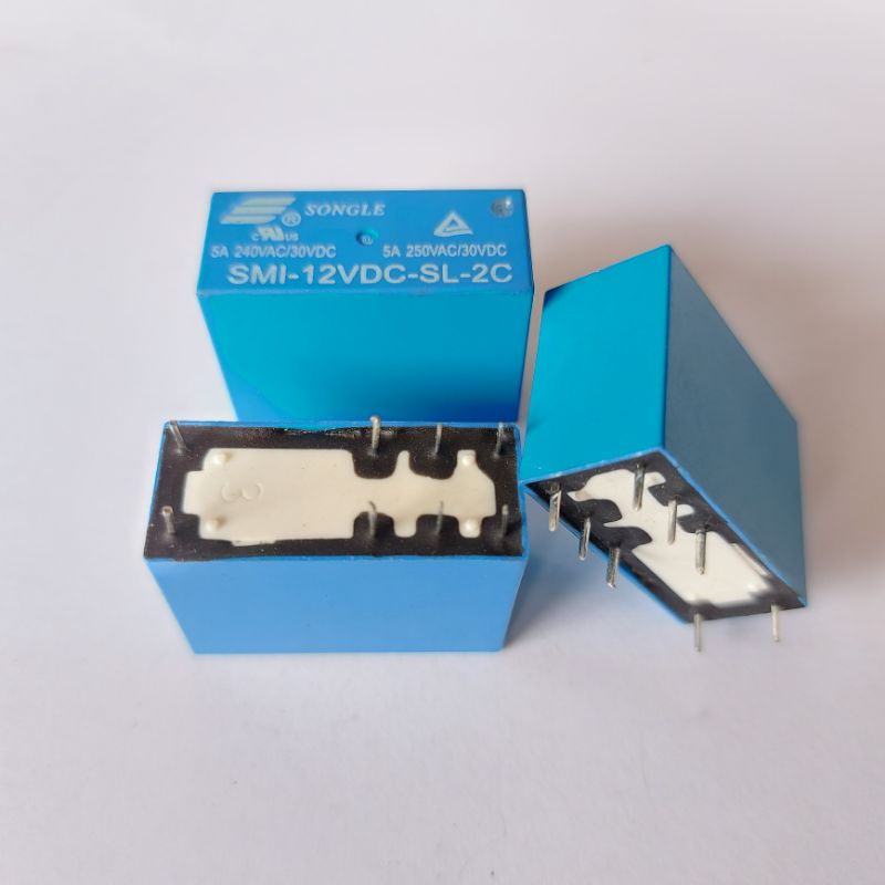 Relay Songle 12V / 24V SMI SL-2C 5A