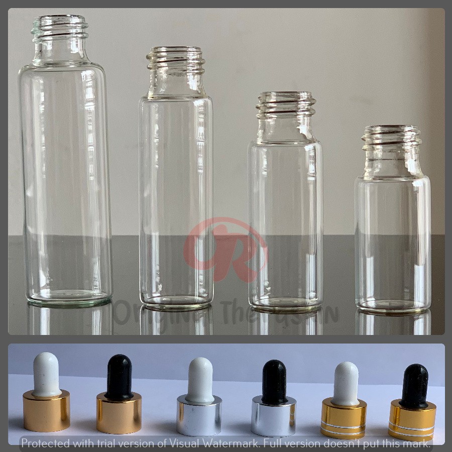 BOTOL KACA PIPET SLIM 10-30 ML