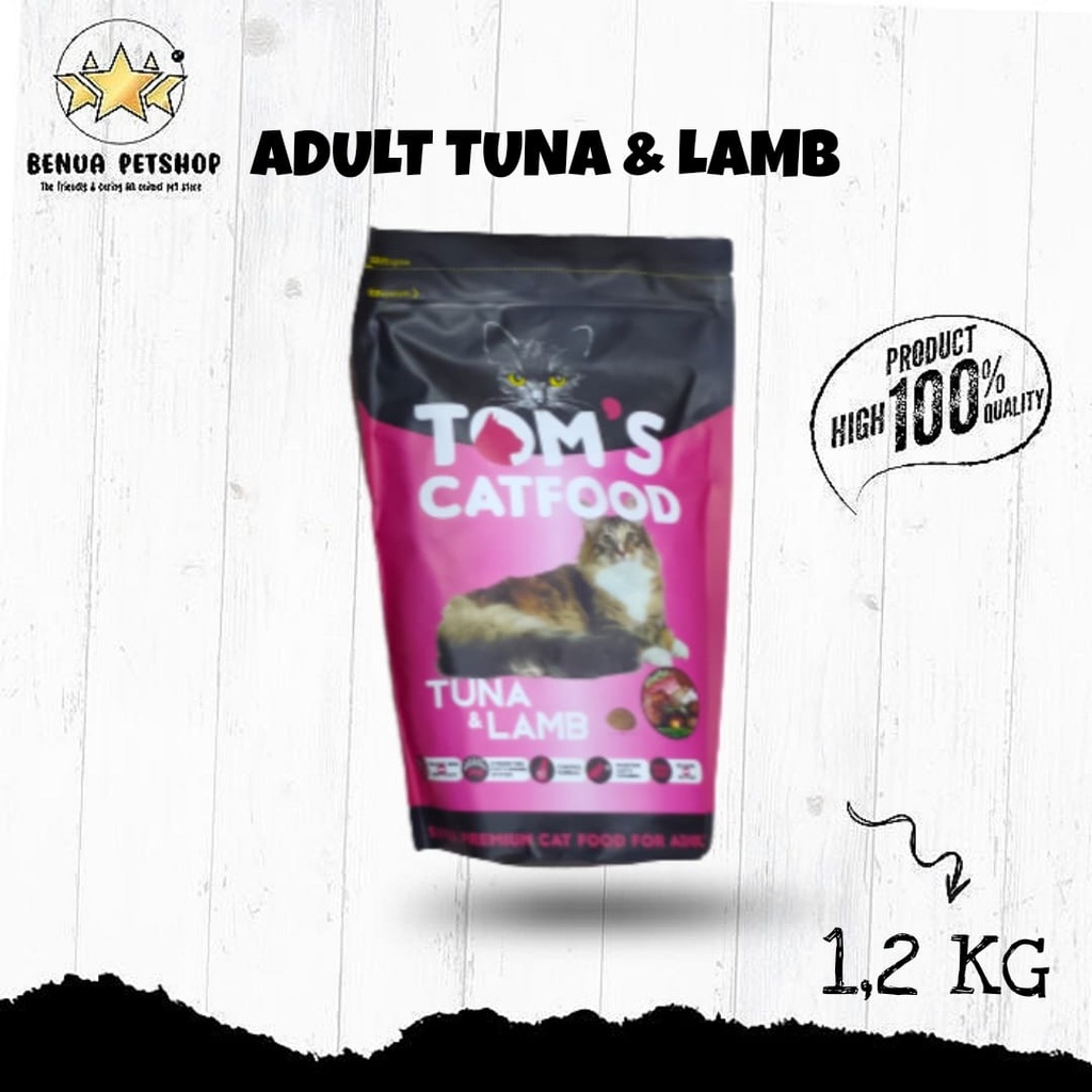 TOM'S CAT PREMIUM CAT FOOD ALL VARIAN - 1,2 KG