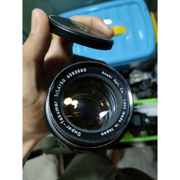 Lensa Manual Super takumar 50mm f1.4 7element