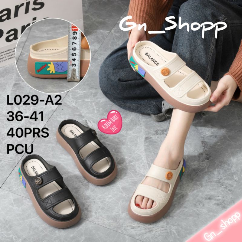 Sandal Selop Wanita Ban 2 PIN BLC 029-A2