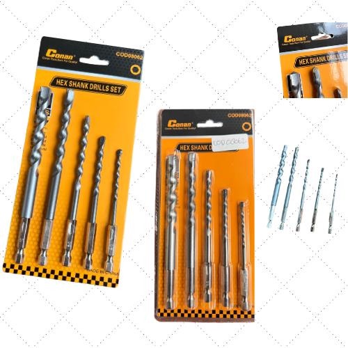 MATA BOR SET 5PCS DRILLS STONE COD08062