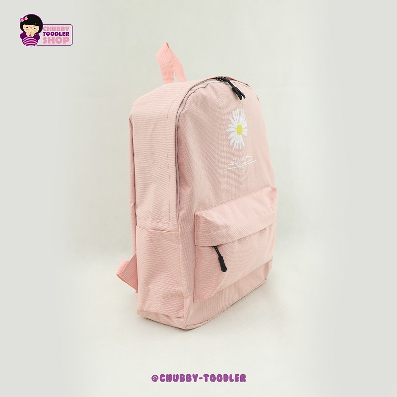 Minipetite BA2214 Tas ransel sekolah daisy anak remaja bag pack ringan kuat untuk SD SMP SMA kasual sehari hari model terbaru