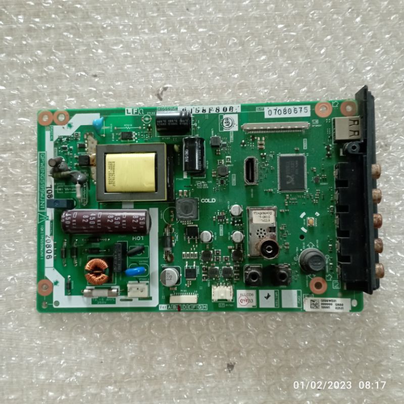 MB MOBO MAINBOARD MODULE MESIN TV SHARP LC-24LE1701 24LE70i SP24