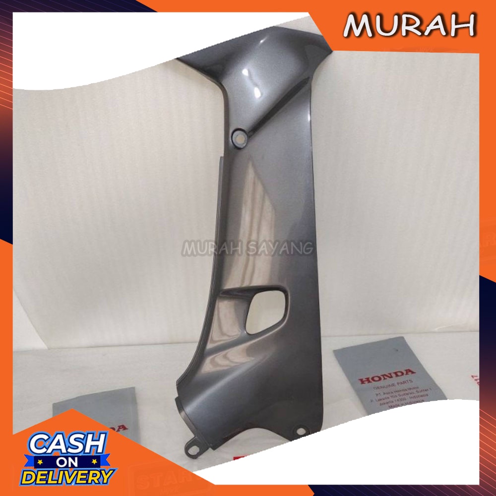 Cover Tebeng Sayap Leksil Legshield Dalam KANAN Honda Supra X lama old ORIGINAL 64400-KEV-880FMN