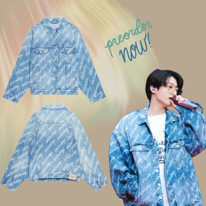 (Ready) Unofficial Jacket Jeans Balenciaga Jungkook by nakara.made