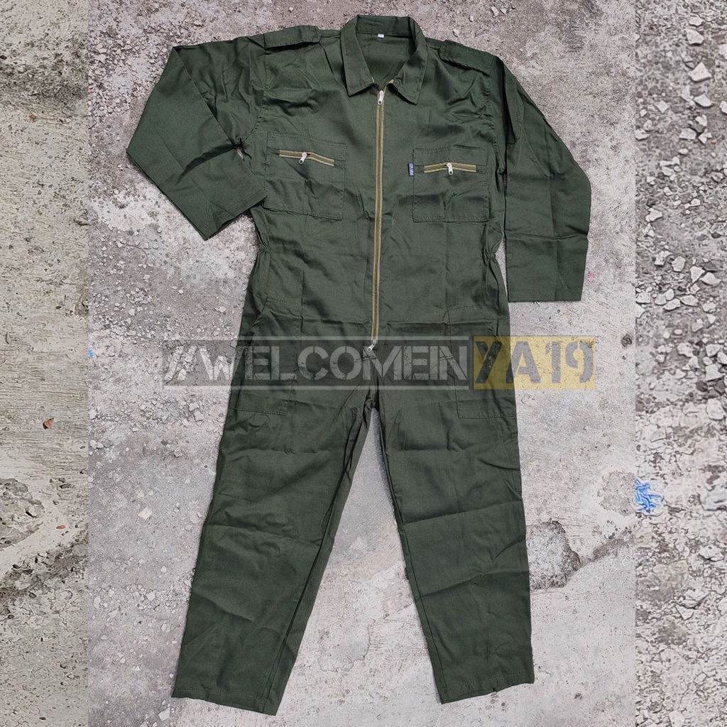 Baju Mekanik Overall / Baju Mekanik / Baju Bengkel