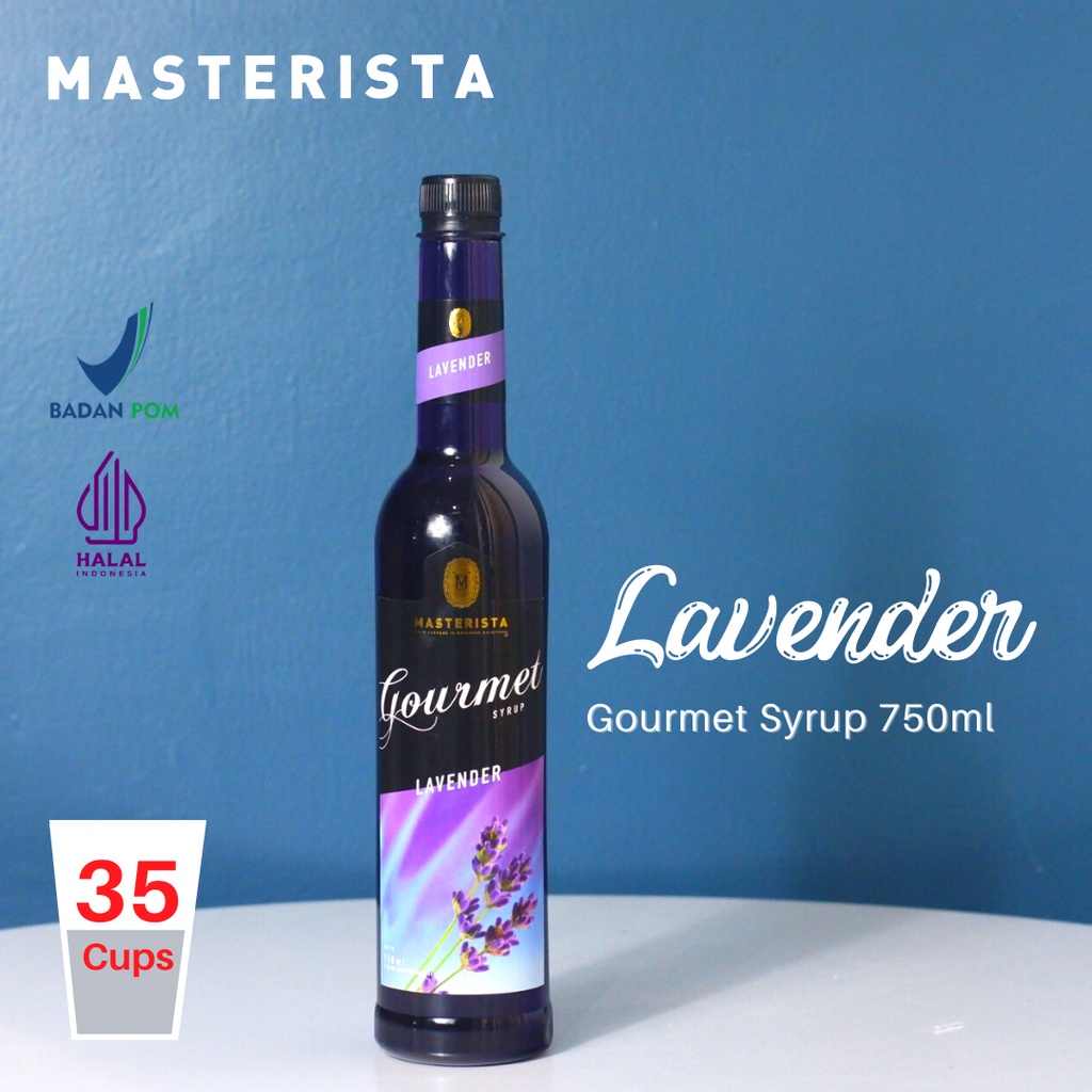 

✨NEW✨ -Masterista Sirup Lavender 750ml / Lavender Syrup- 1.1.23