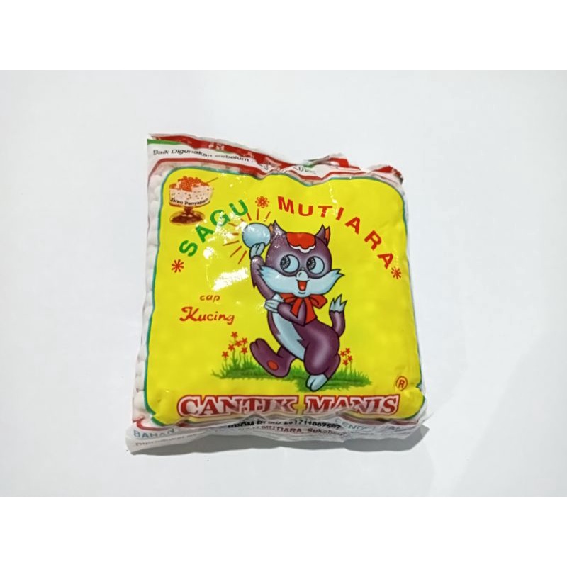 

Sagu Mutiara Cap Kucing 70gr